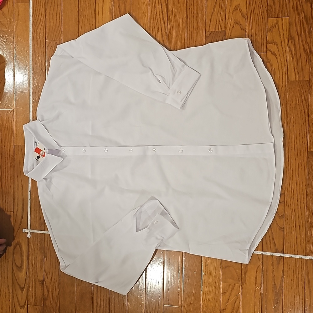 Crisp white button up